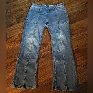 Pilcro Light Blue Flare Jeans Size 27
